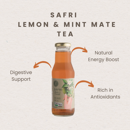 Safri Lemon & Mint Mate Tea