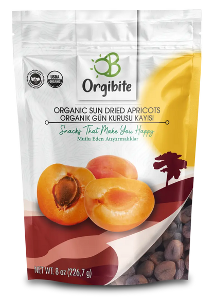 Orgibite Organic Sun Dried Apricots