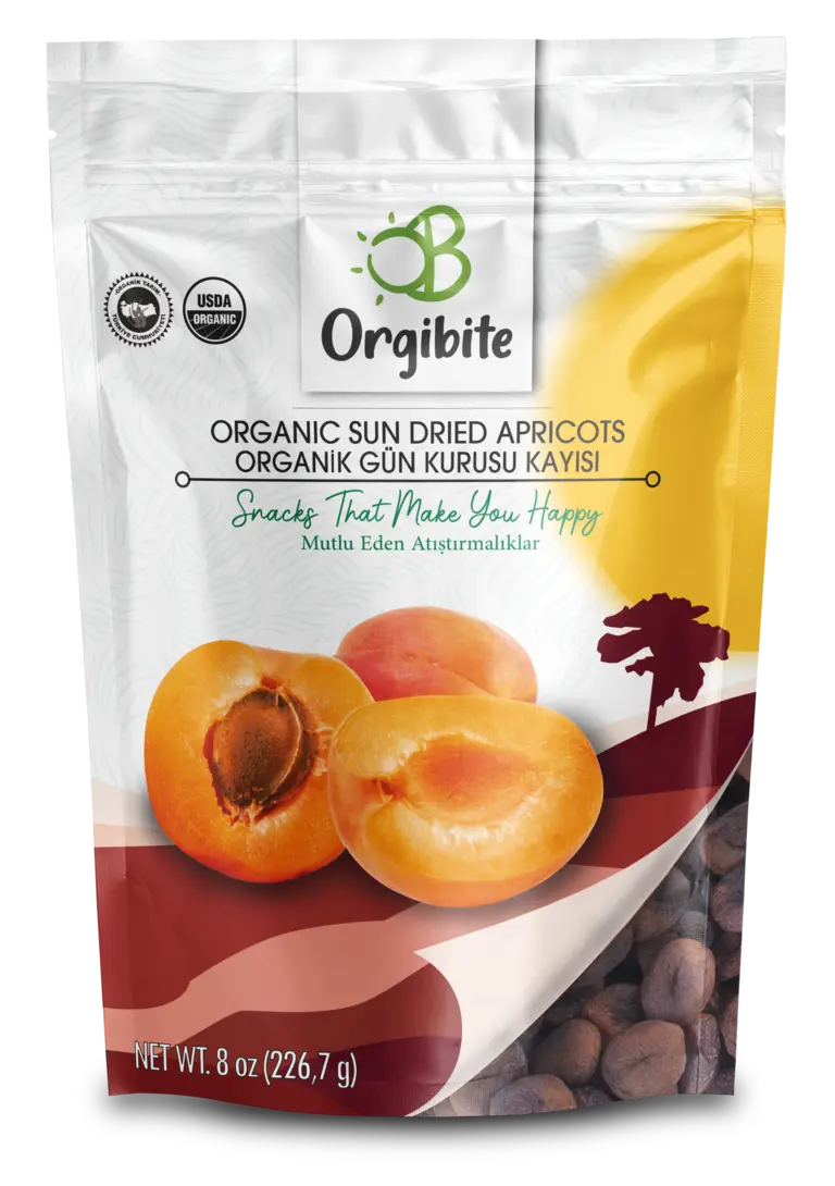 Orgibite Organic Sun Dried Apricots