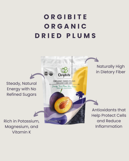 Orgibite Organic Dried Plums